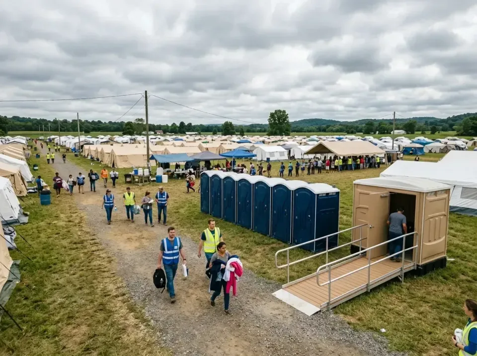 disaster-relief-camp-restrooms-010 — frequently asked questions, Dumpster & Portable Bathrooms Rental in Bainbridge, OH